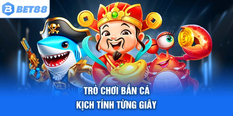 Trò chơi bắn cá – kịch tính từng giây